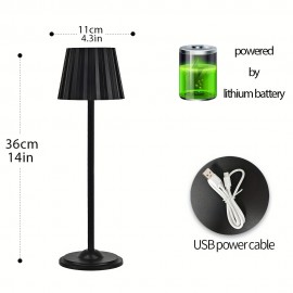 [2pcs RGB Table Lamp] 2pcs RGB Table Lamp - Dimmable Touch Light | 16 Colors, Wireless, Battery Powered | Bedside Decoration for Dining Rooms, Coffee Shops & Hotel Bars