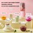 Portable Electric Juicer Blender Cup, Featuring a Wireless Rechargeable Mini Juice Blender with 6 Dual Blades, Easy to Clean, Suitable for Smoothies, Vegetables, And Fruits, Ideal for a Green And Healthy Kitchen Juicer, Bottle Blender Portable, Portable Smoothie Maker, Juicing Bottle, Juicer Machine, Blender For Kitchen, Portable/mini/mixer Blender, Smoothie Blender, Electric Mixer