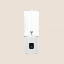 Portable Fruit Juicer with 12-Blade Stainless Steel Blades, 1500mAh Rechargeable Battery, 16.91oz Capacity, One-Touch Operation & Digital Display - Detachable Design for Fresh Fruit Juice, Easy to Clean, USB-Powered, Compact Kitchen Appliance, Fruit Juicer Portable, Sleek Appliance, Durable Plastic Body, Personal Portable Blender, Slushy Machine, Kitchen Blender, Powerful Mixer That Can Crush Ice, Juice Extractor, Electric Juice Extractor, Electric Juicer, Juicer Fruit Machine