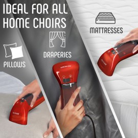 Travel Size Compact Travel Garment Steamer for Clothes to Go and Home Safe for Any Fabrics - Portable Handheld Steamer Powerful Steam Generator Iron for Clothes Best for Travel, 110V