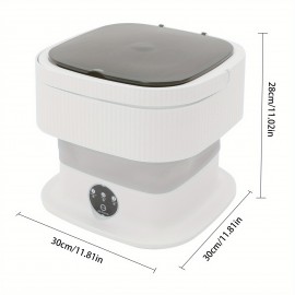 10L/ 2.64Gal Portable Washing Machine Foldable Bucket Washer 320RPM 40W USA, Washing Machines For Apartments, Shoe Washing Machine, Mini Washing Machines, Clothes Dryer Machine Portable, Washer Dryer Combo, Washer Dryer  Large Portable Washing Machine, Portable Washing Machine And Dryer Combo, Small Washer Machine, Mini Underwear Washing Machine, Compact Laundry Solution, Apartment Laundry, Lightweight Washer, Spacesaving Washer, Easytouse Washer, Highspeed Spin,