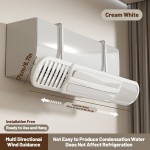 1pc Adjustable Air Conditioner Deflector - Easy Installation, Multi-Directional Wind Guide for Even Cooling, No Battery Required, White AC Unit Accessory for Home Cooling Efficiency, Modern Vent Design, Userfriendly Installation