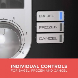 Crush Master Blender, 10 - Speeds with Stainless Steel Blades, BL2010BP and 2 - Slice Wide Slot Toaster, One Size, Kitchen Appliance, Smoothie Maker, Sleek Design, Compact Appliance, Sturdy Build, Highspeed Motor, Versatile Blender, Blending Machine